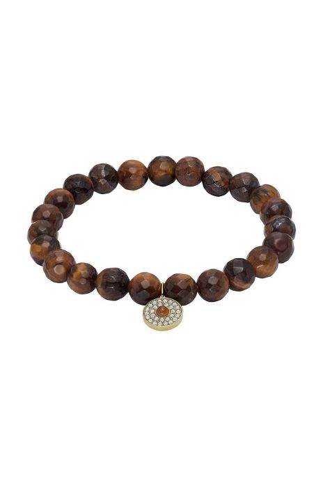 Браслет Fossil жіноча колір коричневий (3388002)