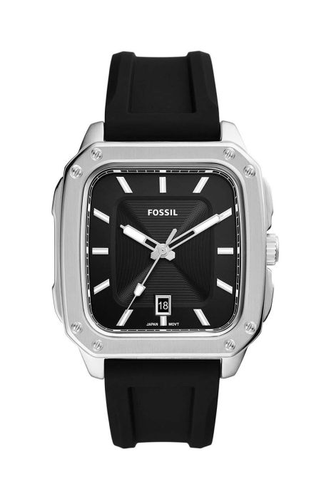 Годинник Fossil чоловічий колір срібний (3089861)