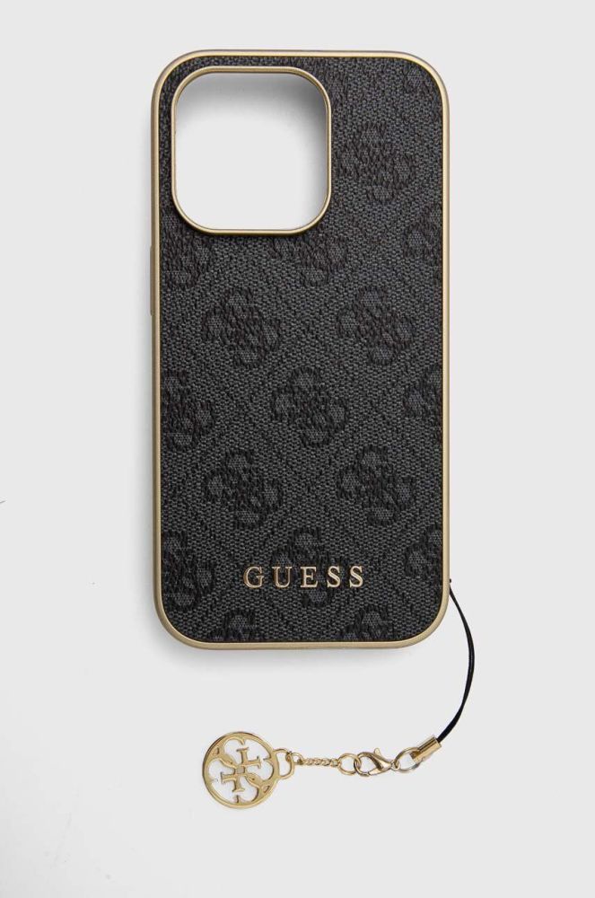 Чохол на телефон Guess iPhone 14 Pro 6,1 колір сірий