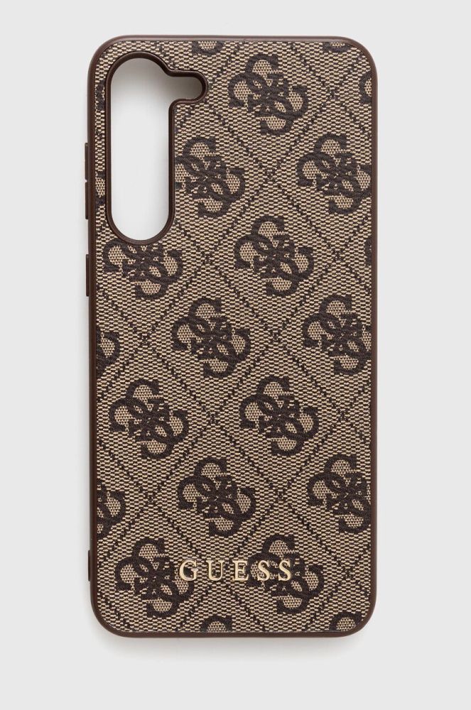 Чохол на телефон Guess Samsung Galaxy S23+ S916 колір коричневий