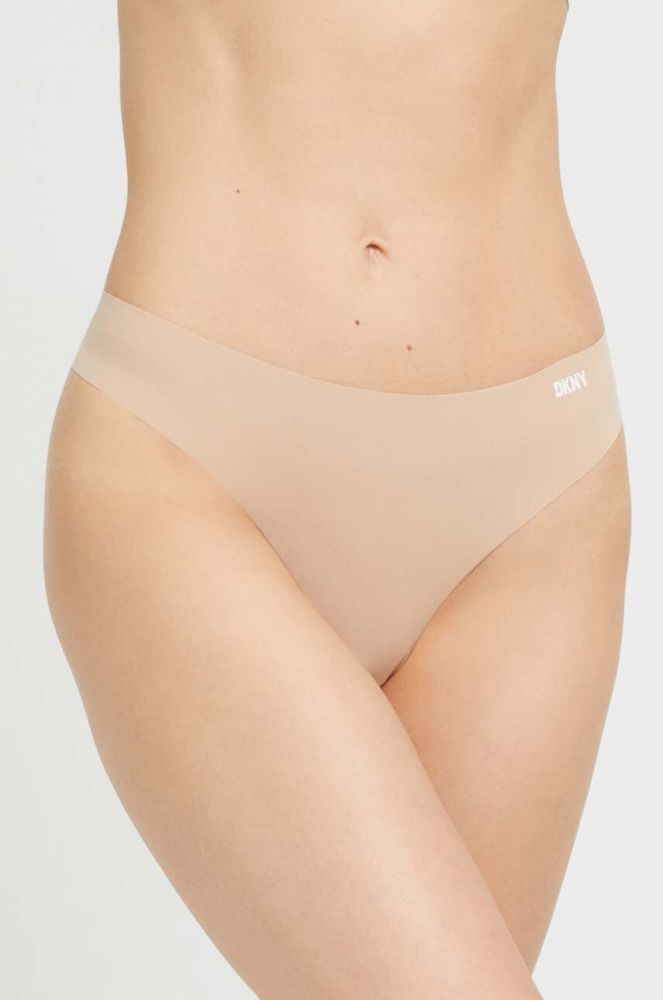 Стринги Dkny 3-pack колір чорний (3324360)