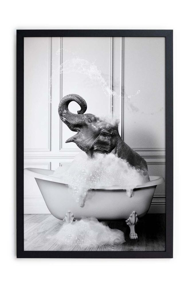 Настінна декорація в рамі Little Nice Things 40x30 cm колір барвистий (3327152)