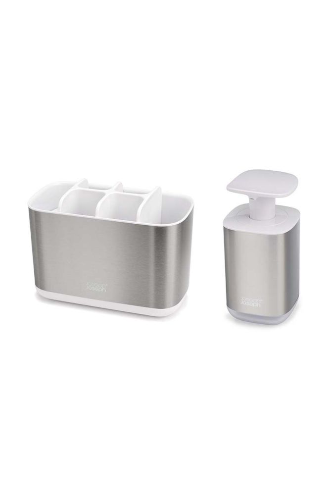 Дозатор для мила та тримач щіток Joseph Joseph Barthroom Beauties 2-pack колір барвистий