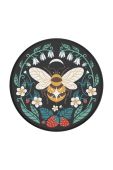 Тримач та підставка для телефону Popsockets Bee Boho колір чорний