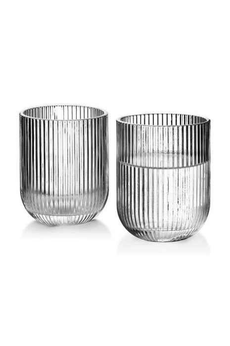 Набір склянок Affek Design Elise Stripe 6-pack колір прозорий (3385031)