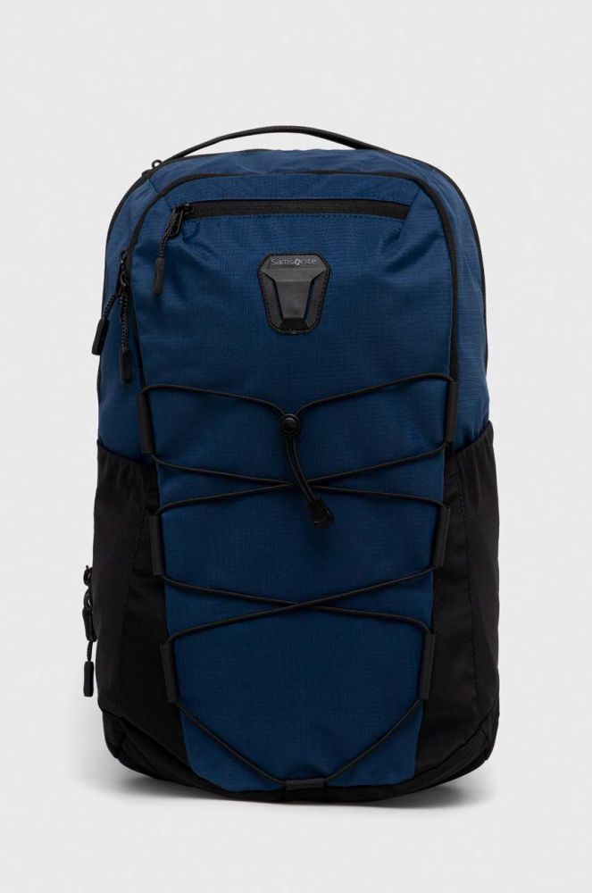 Рюкзак Samsonite чоловічий великий однотонний колір блакитний
