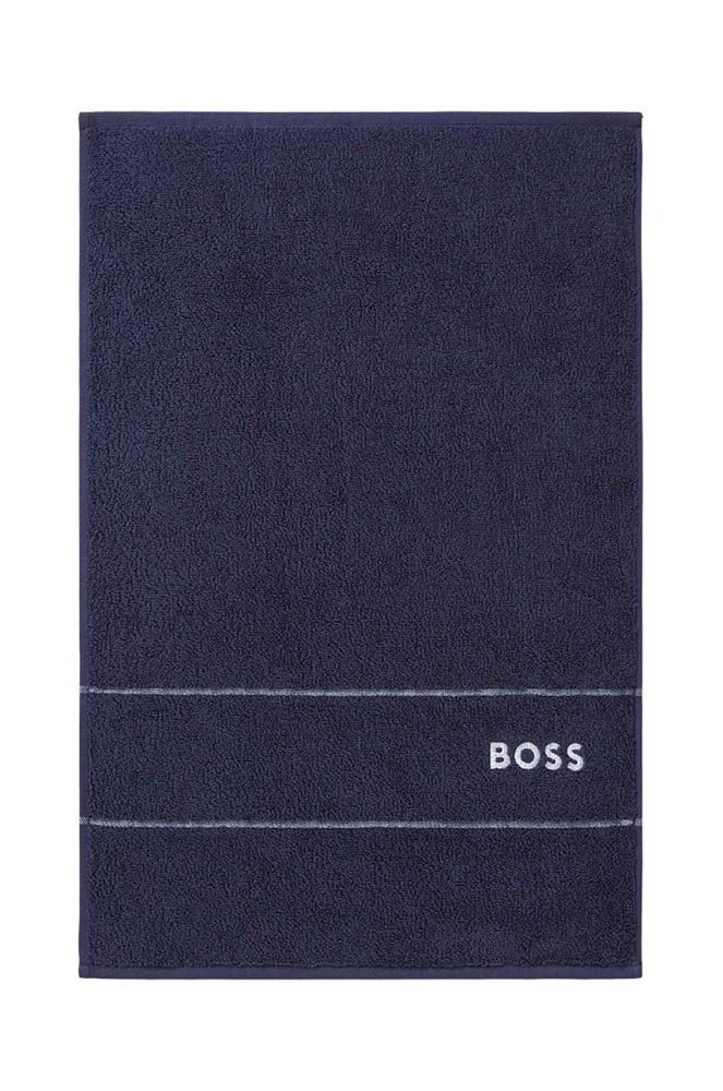 Маленький бавовняний рушник BOSS 40 x 60 cm колір темно-синій (2950700)