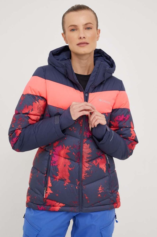 Куртка Columbia Abbott Peak жіноча колір синій gore-tex 1909971-843