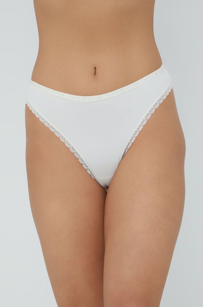 Стринги Tommy Hilfiger (3-pack) колір чорний (1900759)