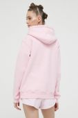 Кофта UGG жіноча колір рожевий з капюшоном з аплікацією 1121385-BLK