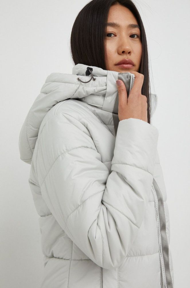 Куртка G-Star Raw колір сірий зимова
