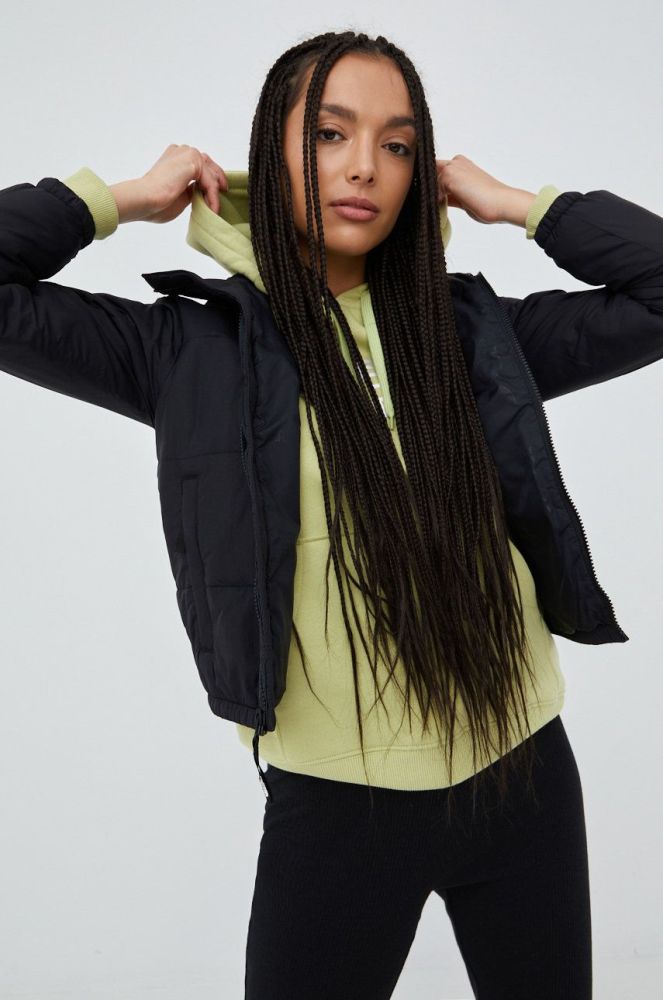 Куртка The North Face W Gosei Puffer - Eu жіноча колір чорний перехідна oversize