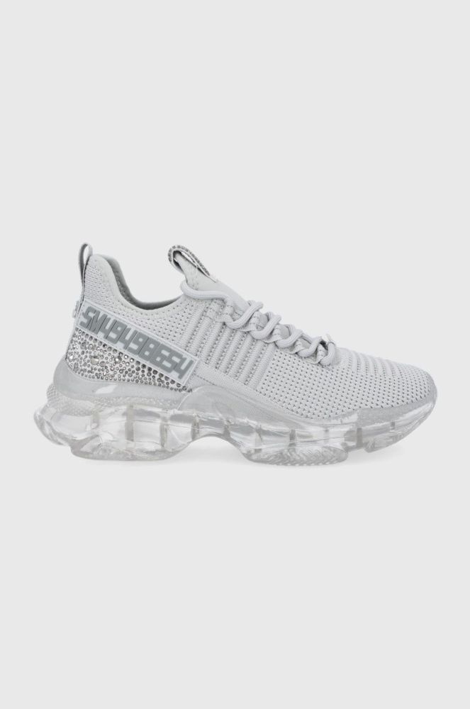 Черевики Steve Madden Maxilla-R колір сірий на платформі