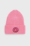 Дитяча шапка Name it колір рожевий з товстого трикотажу (2728179)