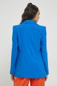 Піджак Only двобортний однотонна колір блакитний
