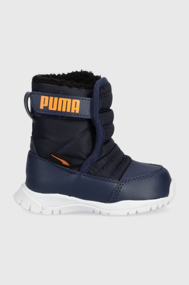 Дитячі чоботи Puma Nieve колір синій