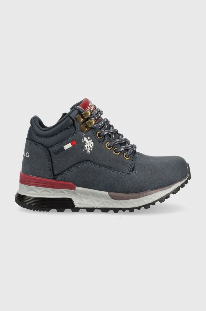 Дитячі зимові черевики U.S. Polo Assn. колір синій (2793266)