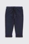 Дитячі спортивні штани Coccodrillo колір синій однотонні