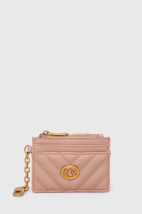 Гаманець Guess жіночий колір рожевий (3577290)