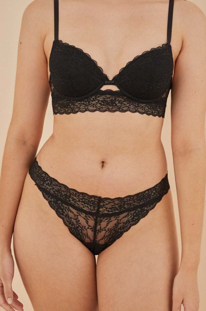 Труси women'secret AUTUMN HELANKAS колір чорний 4986187