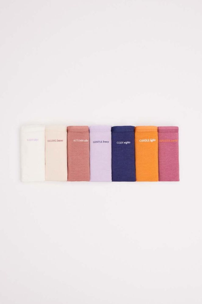 Труси women'secret 7-pack 4936149 колір барвистий