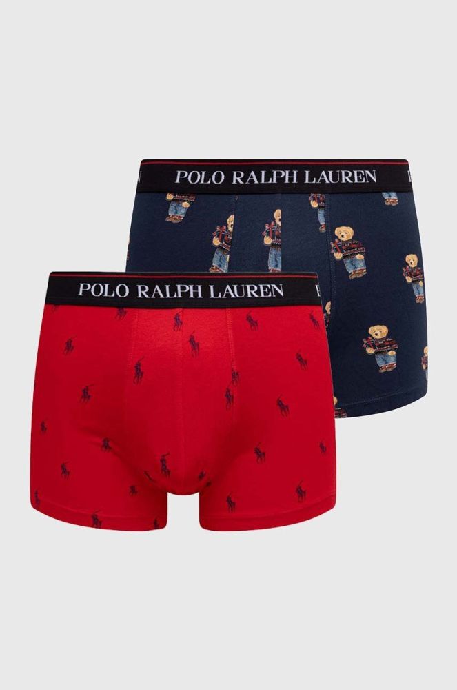 Боксери Polo Ralph Lauren 2-pack чоловічі колір барвистий