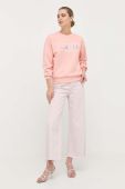 Кофта Guess жіноча колір рожевий з аплікацією (3332573)
