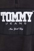 Кофта Tommy Jeans чоловіча колір чорний з аплікацією (3557624)