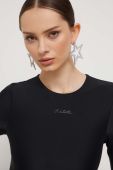 Лонгслів Rotate жіночий колір чорний (3546353)