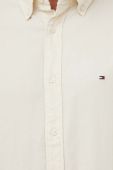 Бавовняна сорочка Tommy Hilfiger чоловіча колір білий regular комір button-down (3533273)