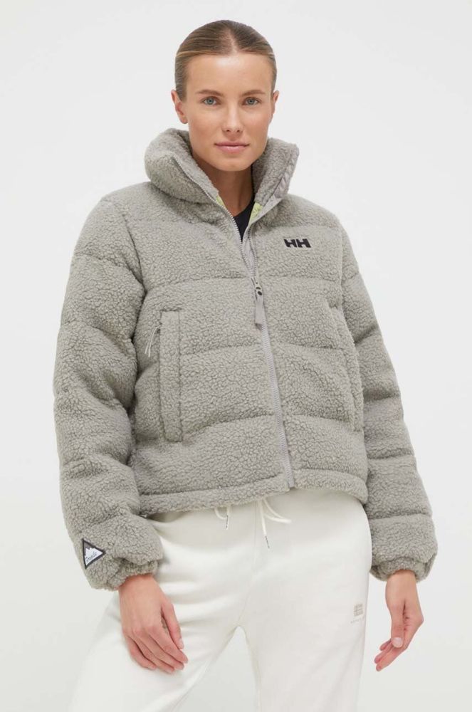 Куртка Helly Hansen жіноча колір зелений зимова