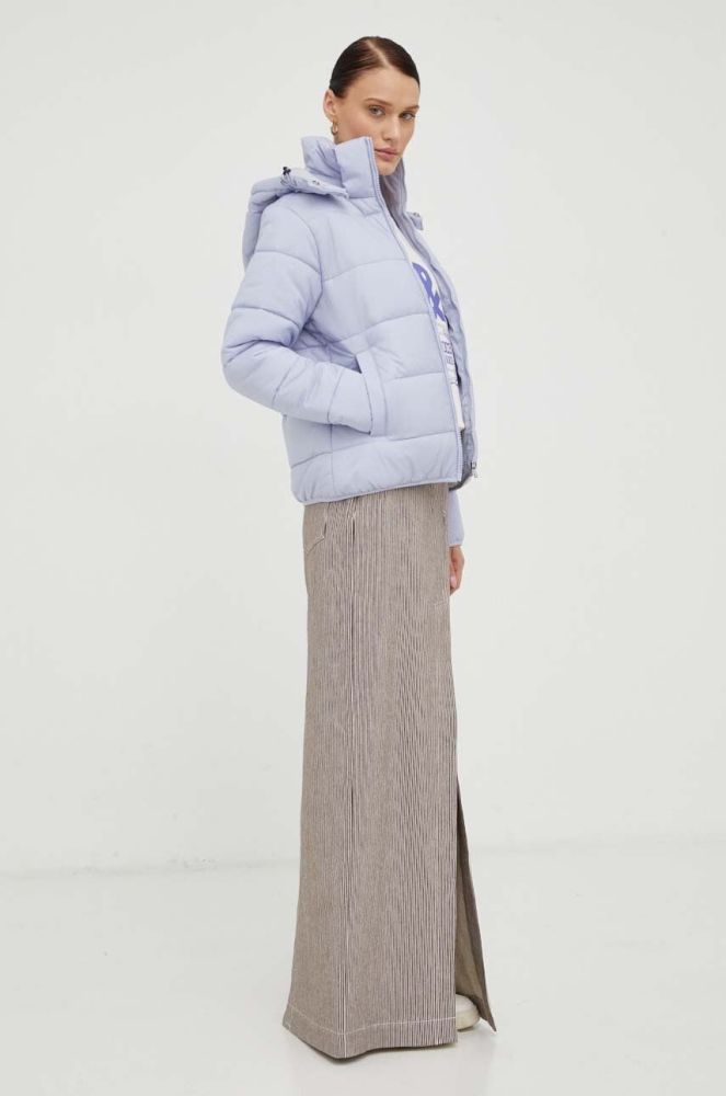 Куртка G-Star Raw жіноча зимова колір блакитний (3533414)