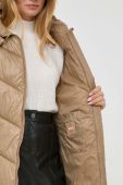 Куртка BOSS жіноча колір бежевий зимова
