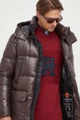 Куртка Save The Duck чоловіча колір коричневий зимова (3577916)