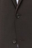 Костюм з домішкою вовни Tiger Of Sweden колір коричневий однотонна