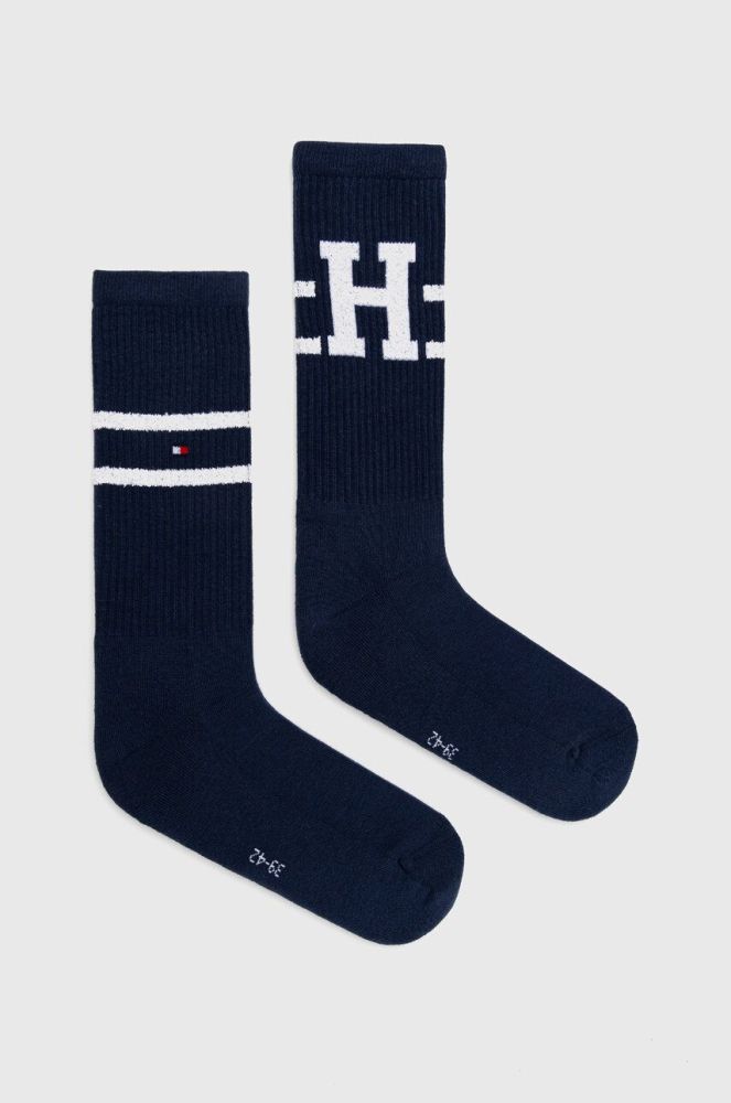 Шкарпетки Tommy Hilfiger 2-pack чоловічі колір синій (3641652)