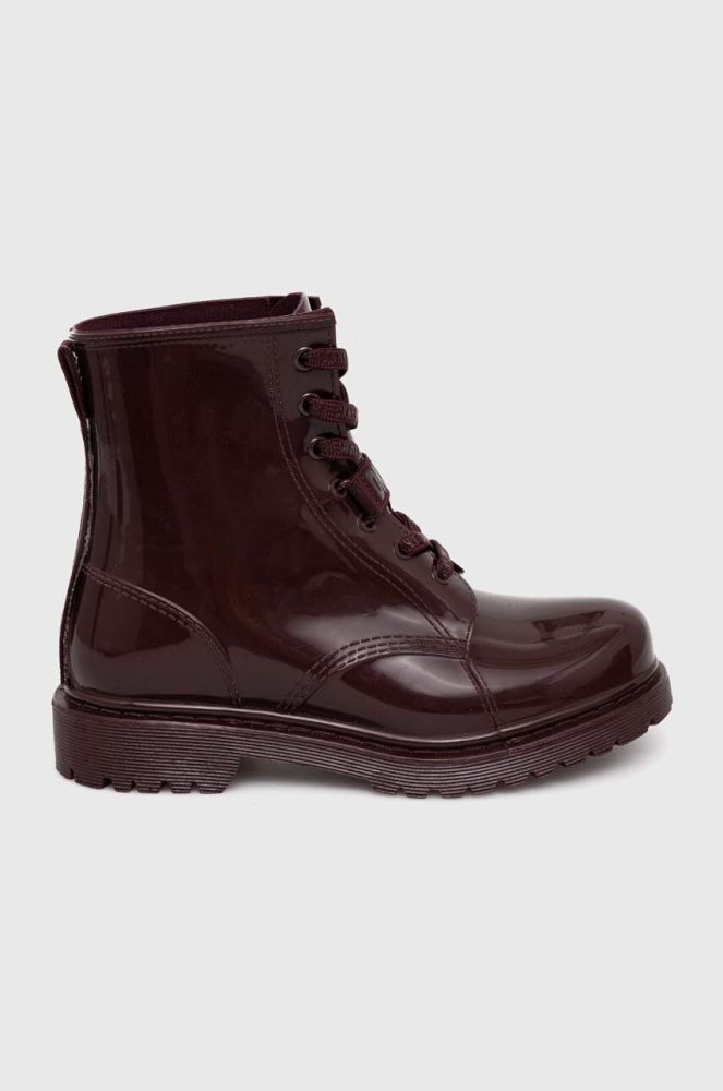 Гумові чоботи Dkny Tilly жіночі колір бордовий  K3350395