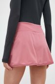 Спортивна спідниця adidas Performance Club колір рожевий mini пряма