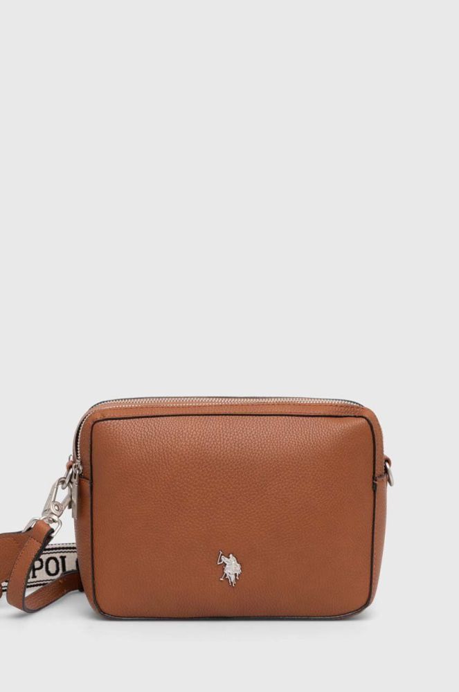 Сумочка U.S. Polo Assn. колір коричневий (3687131)