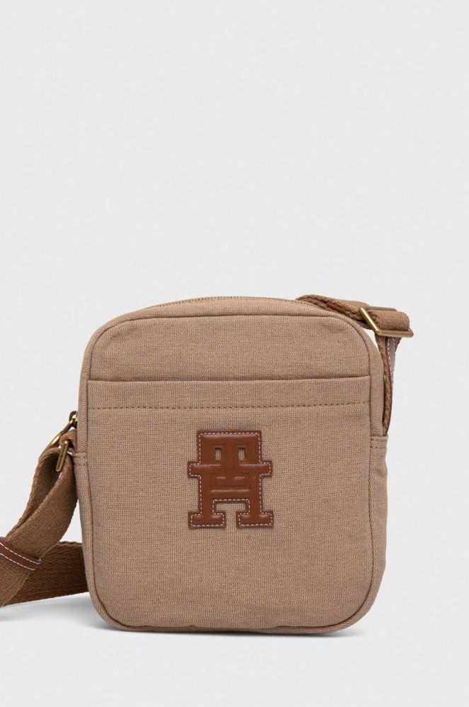 Сумка Tommy Hilfiger колір бежевий