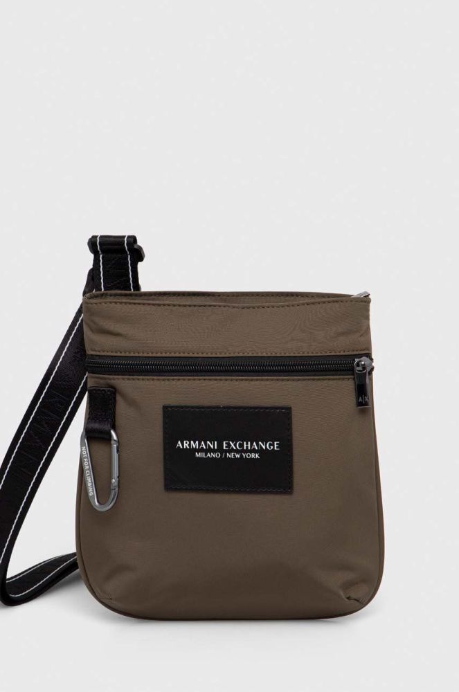 Сумка Armani Exchange колір зелений