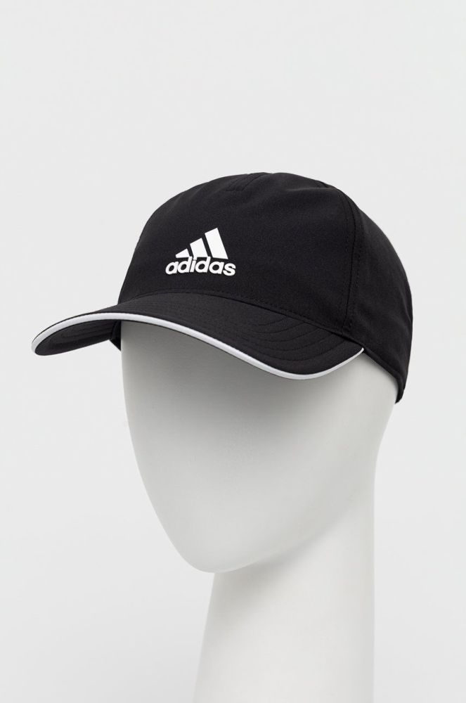Кепка adidas HD7242 колір чорний з аплікацією