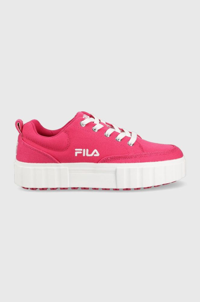 Кеди Fila Sandblast жіночі колір фіолетовий