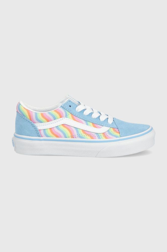 Дитячі кеди Vans колір блакитний (2280686)
