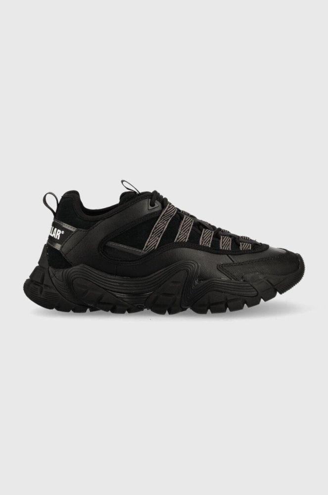 Шкіряні кросівки Caterpillar Vapor Web колір чорний