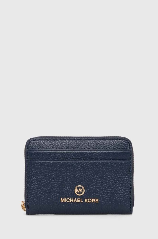Шкіряний гаманець MICHAEL Michael Kors жіночий колір чорний (3386542)