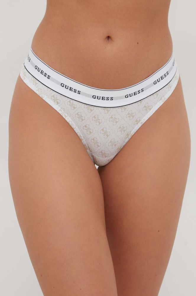 Стринги Guess колір білий (3395454)