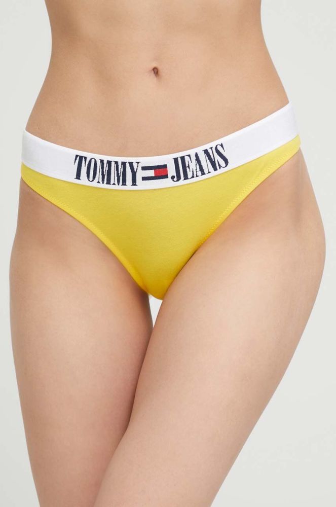 Труси Tommy Jeans колір жовтий
