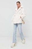 Куртка Miss Sixty жіноча колір білий перехідна oversize (2870614)