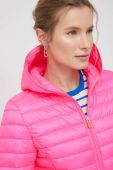 Куртка Save The Duck жіноча колір рожевий перехідна (2923615)
